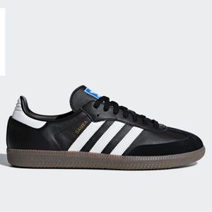 Adidas Samba OG Shoes in Core Black/Cloud White/Gum